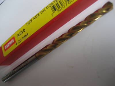 4.2MM adx hss cobalt tin coated drill mill turn dormer