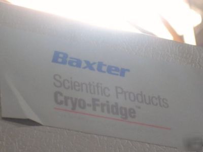 Baxter / revco cryo-fridge lab refrigerator freezer