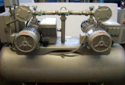 Busch vacuum pump system model #2-RC0100-506-1003