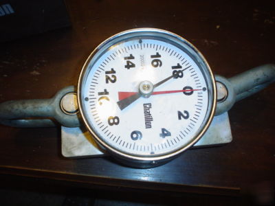 Chatillon TD5-20000 dynamometer scale (20,000 lb) 