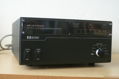 Icom at-500 hf auto antenna tuner - no 