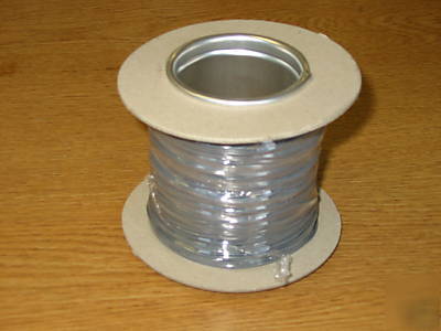 Layout wire cable grey 100MTR 3.0A 16/0.2MM o-ooscale