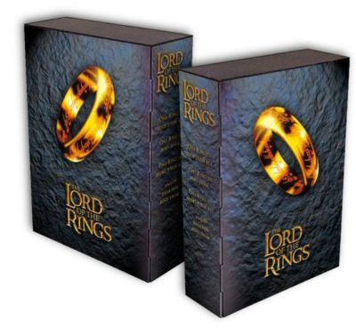 Lord of the rings dvd collector case box holds 3 dvds