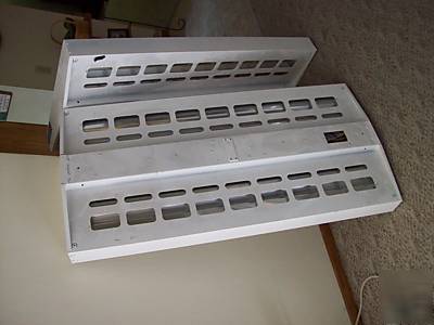 Metalux f-bay industrial fluorescent lights