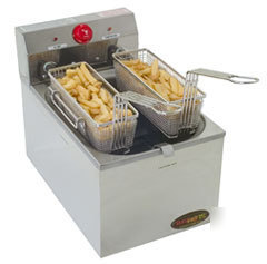 New commercial countertop fryer 15 lb cap.