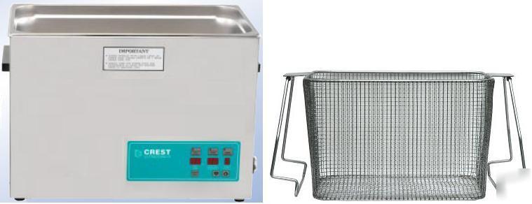 New crest 7 gallon CP2600D ultrasonic heated cleaner