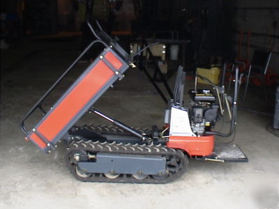 New euro dig 500 tracked dumper wheelbarrow