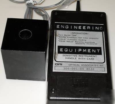 Optical associates inc. oai 306 u.v. power meter