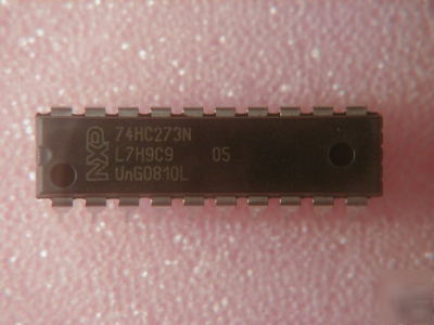 Qty 10 * 74HC273 74HC273N octal d-type flip-flop dil 20