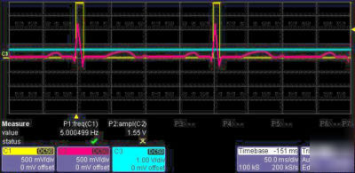 Veterinary temperature & ecg monitor ekg vet mouse lab