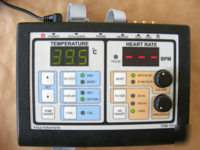 Veterinary temperature & ecg monitor ekg vet mouse lab