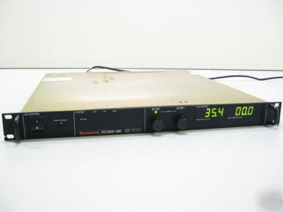 Xantrex sorensen DCS60-18E dc power supply 60V gpib M9C