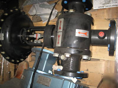 Jordan three-way sliding gate control valve mod.79-43 