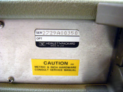 Hp 85046B s-parameter test set