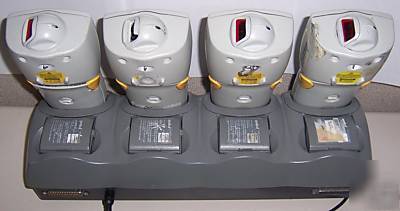 Symbol scanner lot pdt 6100 6140 6142 + charger CRD6100