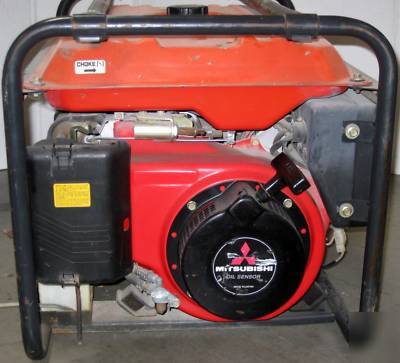 Mitsubishi MGE6700 gas power generator 120/240V 6700W