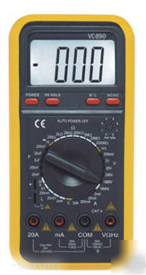 New 1 ldb 3 1/2 digital multimeter VC890C+