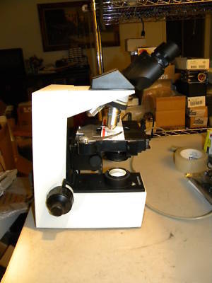 Olympus CH30 microscope, EA10, ea 40, ea 100 objectives