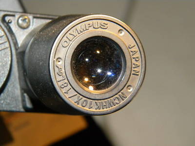 Olympus CH30 microscope, EA10, ea 40, ea 100 objectives