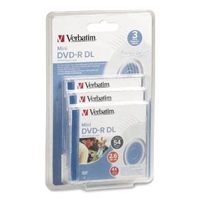 Verbatim 95425 -mini dvd-r dl 2.6GB 4X 