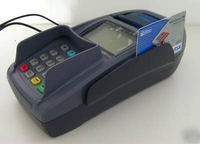 Verifone nurit 8400 credit card processing terminal pos