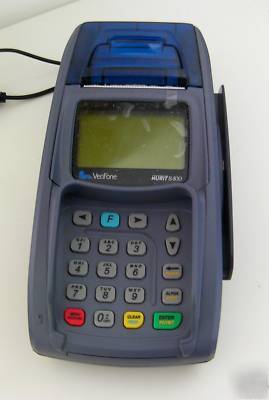 Verifone nurit 8400 credit card processing terminal pos