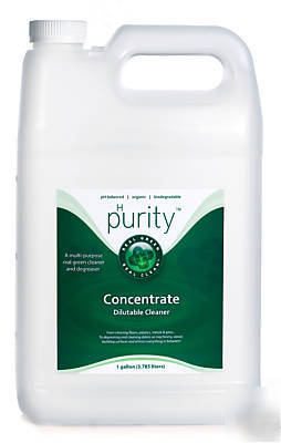  1 gallon phurity green concentrate dilutable cleaner