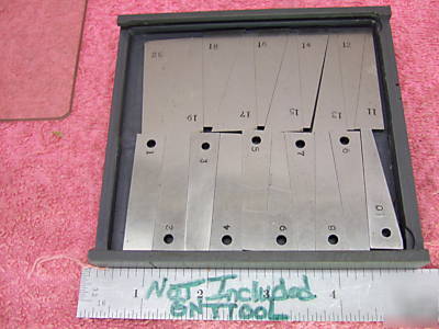 Angle blocks flat 20 toolmakr machinist precise ground 