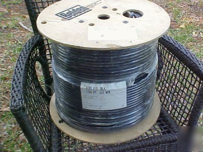 1000 ft spool belden 9292 RG11 14AWG coaxial catv cable
