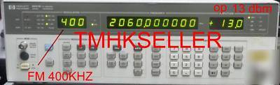 100K to 2060MHZ rf signal generator w ocxo 