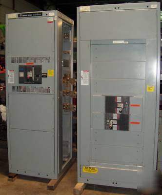 Ge panelboard panel 1600 amp 480Y/277 vac main breaker
