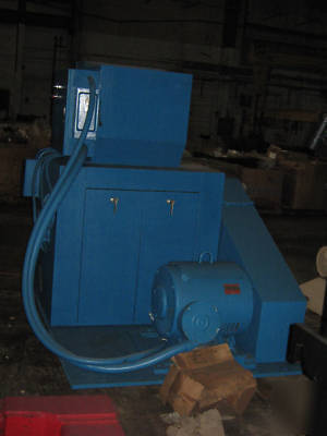 Nelmore granulator 100 hp unit 14 x 24 opening