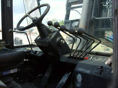 Hyster forklift #3180 diesel fuel, pneumatic tire