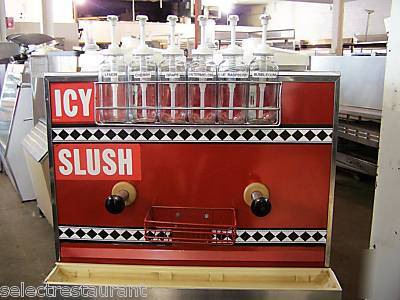 Two head slush (chilly willie) puppie machine