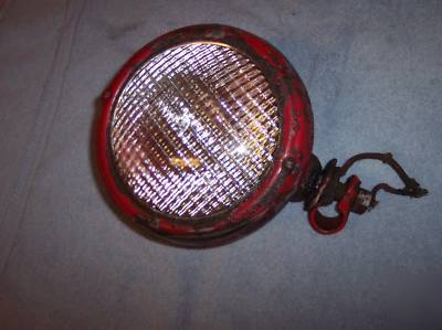 Light used on vintage farmall international tractor 
