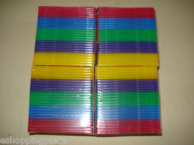 New inkstop slim soft jewel cd cases 4 pk x 25 100