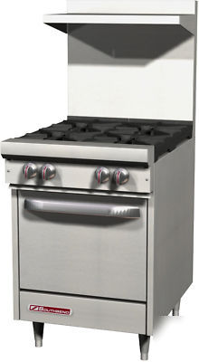 Southbend 4 burner range with oven gas free freight