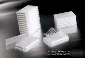 Bd falcon 96-well library storage plates, polypropylene