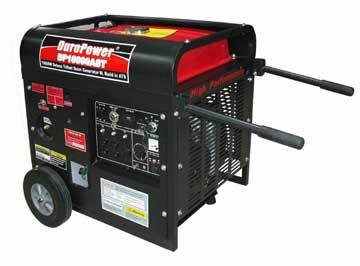 Duropower 10000W standby silent trifuel generator diese