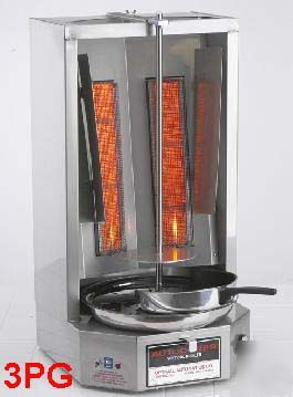 3PG autodoner gyros broiler-nat.gas/lp - 5 to 65 lbs. 