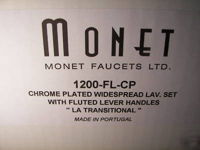 Designer monet 1200-fl-cp chrome faucet 
