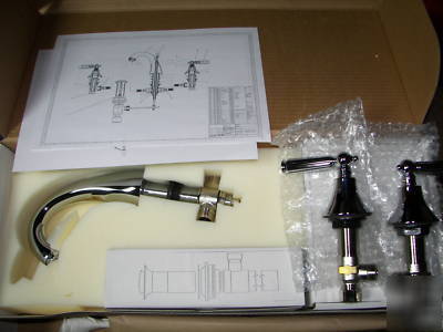 Designer monet 1200-fl-cp chrome faucet 