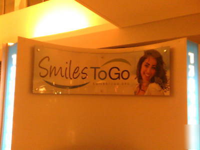 Lighted retail mall kiosk, save thousands make an offer