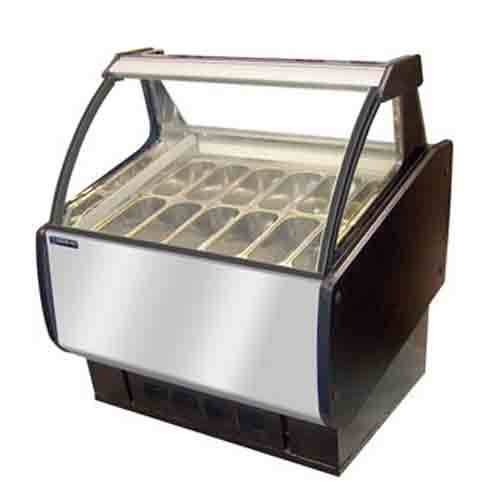 Master-bilt gel-12 gelato merchandiser, 85 1/2