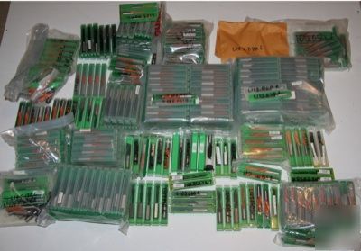 Dowel & thru-hole drill bits, 747 pc lot