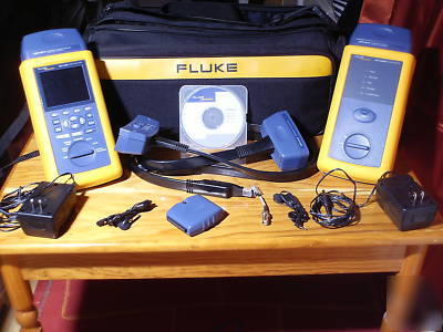 Fluke dsp-4300 cable analyzer cat 5E and cat 6
