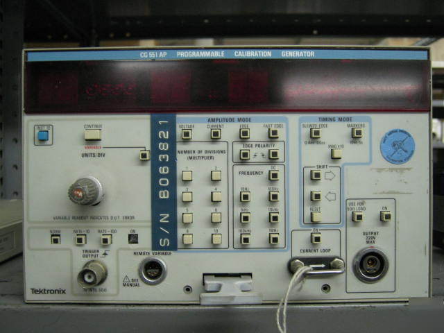 Tektronix CG551AP calibration generator