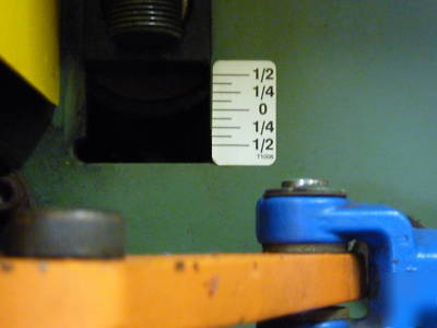 Used sheet metal straightener 