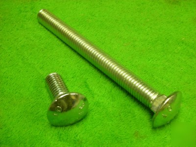 125CT steel zinc carriage bolt 1-1/4