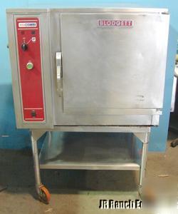 Blodgett convection steamer on a cart